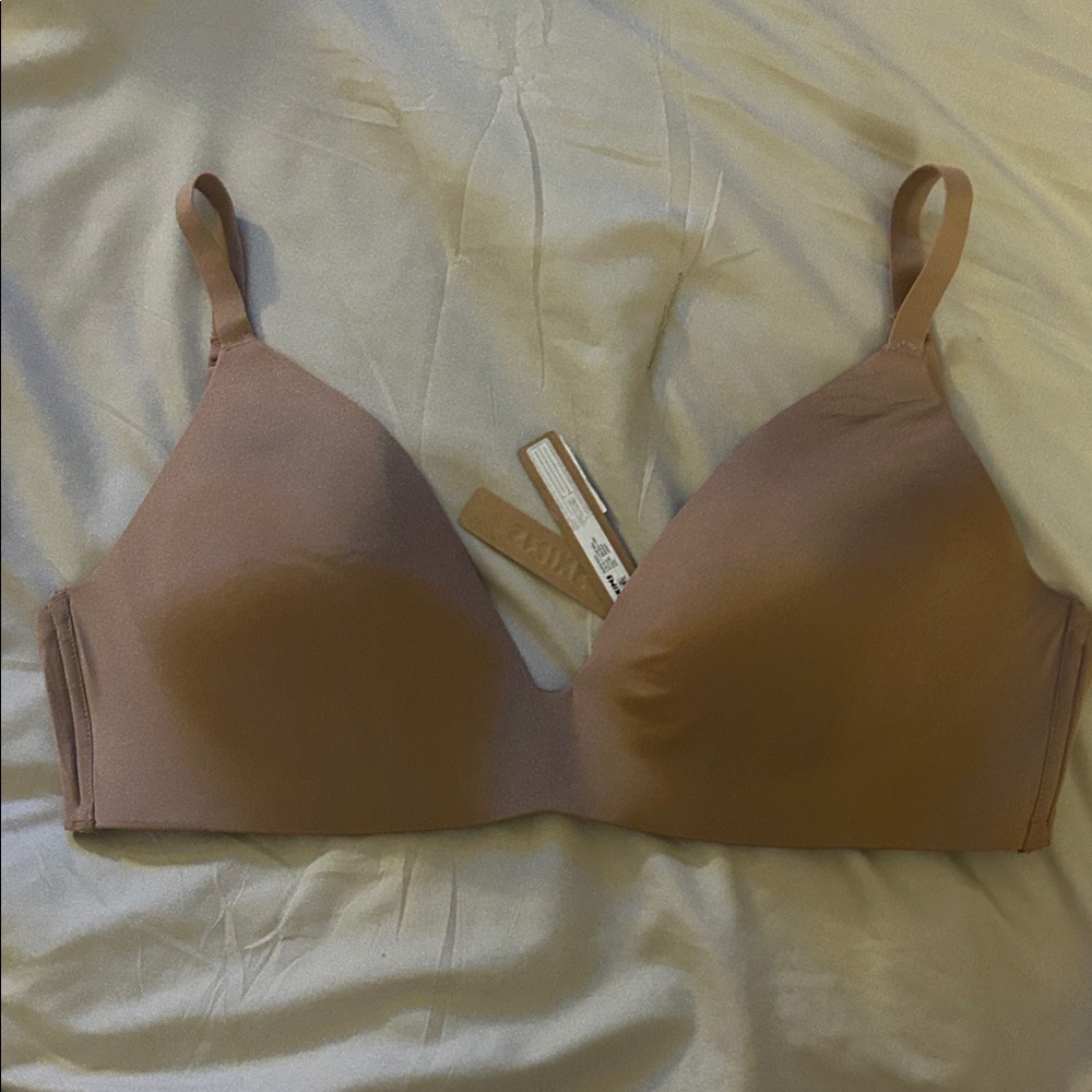 SKIMS Body Lightly Lined Smooth Brown Bra